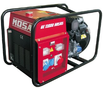 GE 12000 HBS/GS, Трехфазный бензогенератор с двигателем Honda GX 630