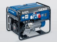 6401 ED–AA/HHBA, Трехфазный бензиновый генератор со стартовым усилителем, двигатель Honda GX 390 Super Silent-OHV