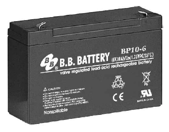 BP10-6, Герметизированные клапанно-регулируемые необслуживаемые свинцово-кислотные аккумуляторные батареи