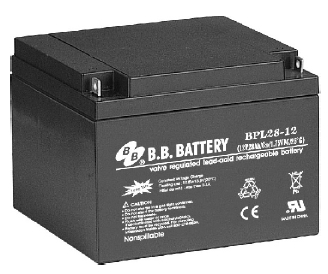 BPL28-12, Герметизированные клапанно-регулируемые необслуживаемые свинцово-кислотные аккумуляторные батареи
