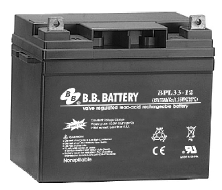BPL33-12, Герметизированные клапанно-регулируемые необслуживаемые свинцово-кислотные аккумуляторные батареи