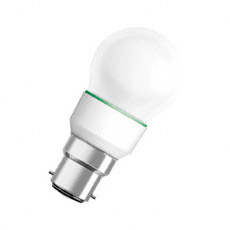 DECO CL P GN B22, Светодиодная лампа 1.2Вт, зеленого цвета, цоколь B22, колба матированная