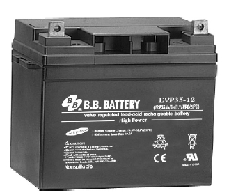 EVP35-12, Герметизированные клапанно-регулируемые необслуживаемые свинцово-кислотные аккумуляторные батареи