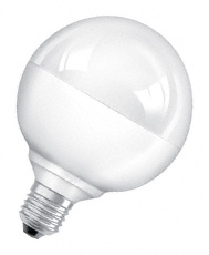G95 40 FR WW, Светодиодная лампа 10.5Вт, теплый белый свет, цоколь E27, колба матированная
