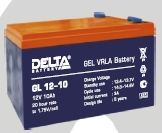 Delta_GL12-10, Гелевые аккумуляторы