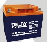 Delta_GL12-40, Гелевые аккумуляторы