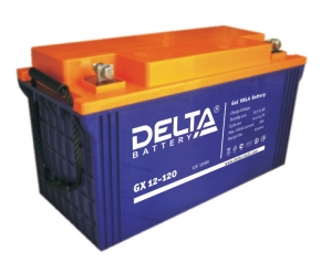 Delta_GX12-120, Свинцово-кислотные аккумуляторы, выполненные по технологии GEL