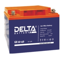 Delta_GX12-40, Свинцово-кислотные аккумуляторы, выполненные по технологии GEL
