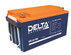Delta_GX12-80, Свинцово-кислотные аккумуляторы, выполненные по технологии GEL