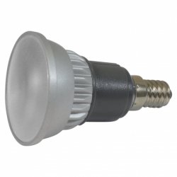 24 SMD LED Spot E14, Светодиодная лампа 3Вт, теплый белый свет, цоколь E14