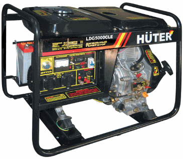 LDG3600CLE, Дизельная электростанция Huter LDG3600CLE