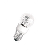 CL P 15 CL CW E27, Светодиодная лампа 1.6Вт, холодный белый свет, цоколь E27, колба прозрачная