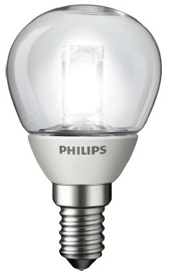 Novallure 2W E14 2700K 230V P45 , Светодиодная лампа 2Вт, теплый белый свет, цоколь E14, колба P45